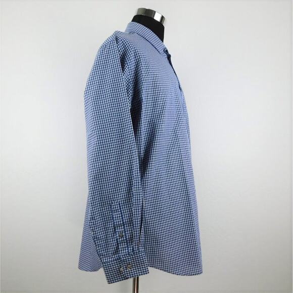 Van Heusen Cotton Polyester Long Sleeve Button Shirt Mens 17-17.5 XL - Picture 5 of 6